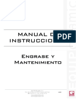 Manual de Engrase y Mantenimiento