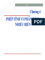 4Chuong4.Phep tinh vi phan hàm nhiều biến