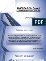 Álgebra Booleana y compuertas lógicas