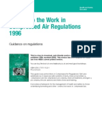 A Guide To The Work in Compressed Air Regulations 1996 - DECOMPRESSION TABLES