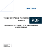 1method Statement For Passivation and Pickling