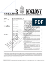 A Magyar Köztársaság Hivatalos Lapja: Bu Da Pest, 2005. Ja Nu Ár 7., Péntek Tartalomjegyzék