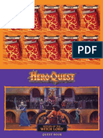 HeroQuest Return of The Witch Lord Quest Book (US)