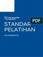 Standar Pelatihan Prakerja