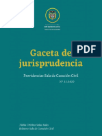 Gaceta de Jurisprudencia Providencias 2022-11