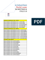 Listado Oficial de Grupos Ciclo 3-2020