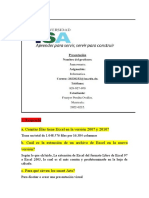 Documento Trabajo de Investigación Microsoft Excel