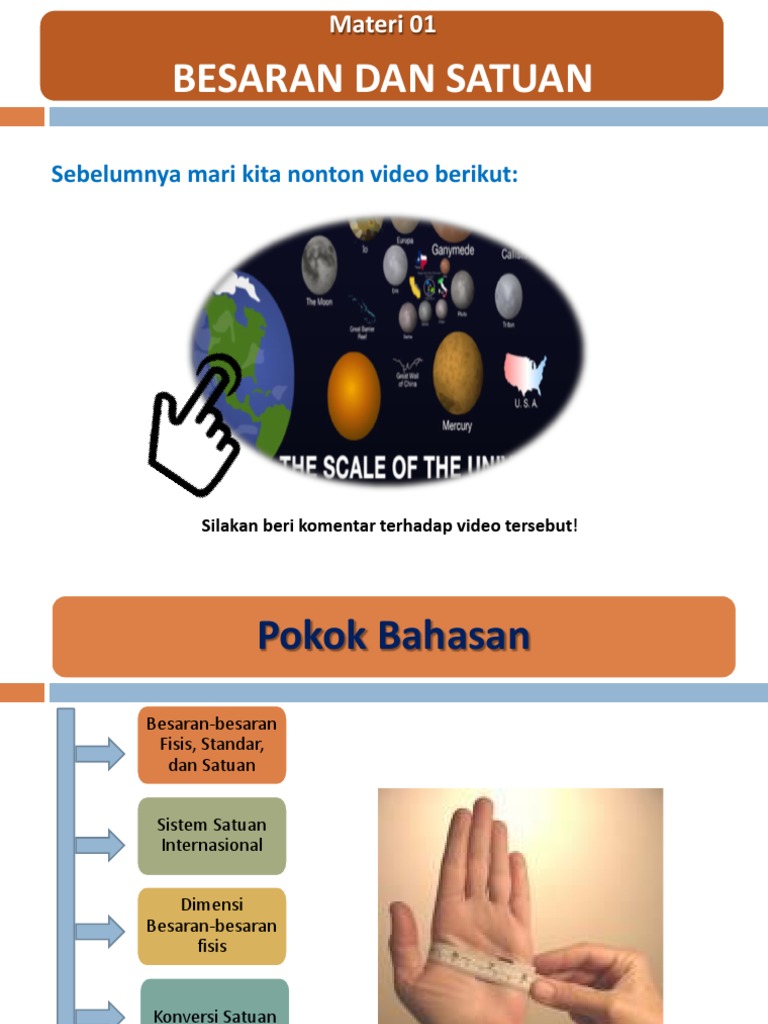 Dimensi dan Satuan dalam Fisika | PDF