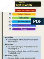 Gaya Dan Hukum Newton - Revisi