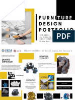 Furniture Design Portfolio