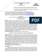 Projeto de Maquina de Ensaio de Fadiga Por Flexão Rotativa