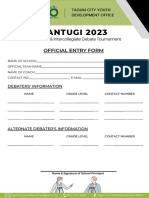 Lantugi Entry-Form