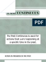 Past Continuous