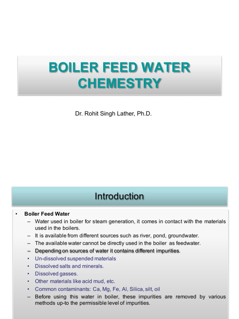 OJT 6 Boiler Water Treatment PDF Ion Exchange Sodium Hydroxide