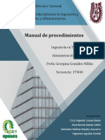 Manual de Procedimientos