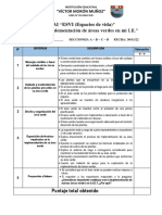 Lista de Cotejo Áreas Verdes