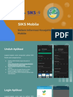 SIKS Mobile - Panduan Penggunaan Aplikasi