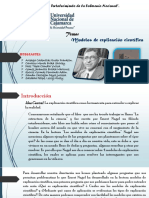 Modelos de Explicacion Cientifica