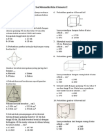 Matematika Kelas 6 Semester 2 Soal Lengkap