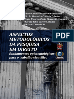 A Metodologia Da Pesquisa No Direito: A Análise Decisória Aplicada À Gestão de Precedentes Judiciais