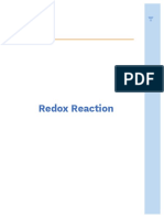 Redox Reaction Notes
