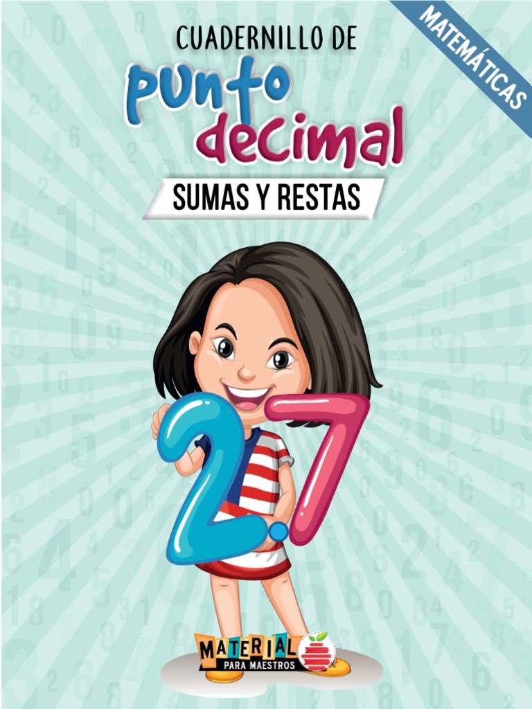 Ejercicios de Sumas y Restas Decimales 5to Grado | PDF | Papelería ...