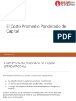 Costo de Capital y CPPC 1