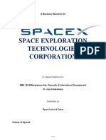 A Business Research On SPACEX