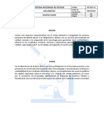 Int Doc 01 Mision, Vision