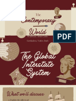 TCW Presentation The Global Interstate System