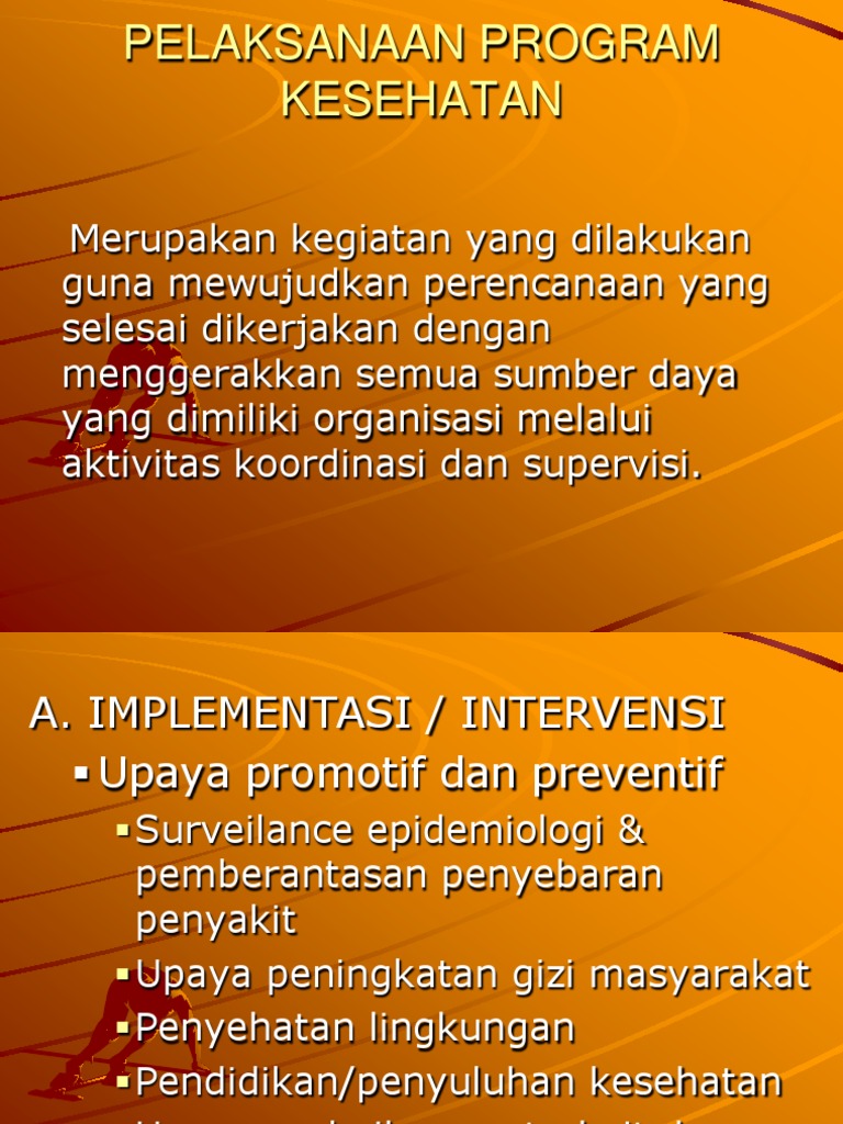 Pelaksanaan Program Kesehatan Efektif | PDF