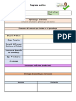 Formato Programa Analitico