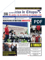 Periódico Noticias de Chiapas, Edición Virtual Martes 24 de Enero de 2023