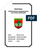 Proposal Pasar