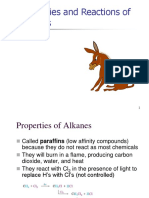 6.0 Structure, Properties and Reactions of Alkanes