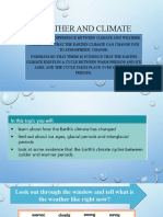 Weather and Climate