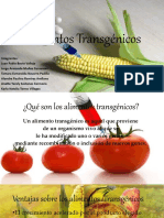 Alimentos Transgénicos