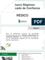 Nuevo Regimen Simplificado de Confianza