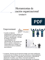 Unidad 4.4 Herramientas de Reorganización Organizacional