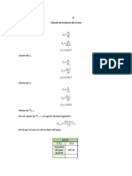 Cálculo de Factores de Forma