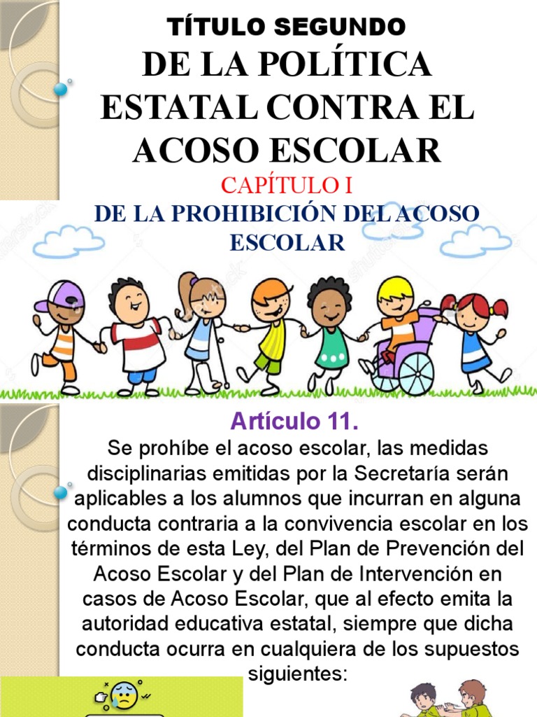 Ley 303: Prohibición del Acoso Escolar | PDF | Violencia | Acoso