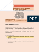 Ejercicio para Asistencia (Lunes 7 de Noviembre)