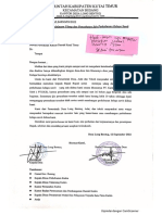 Surat Masuk Dari Kepala Desa Long Bentuq