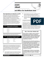 WHO4 - How To Measure Chlorine Residual