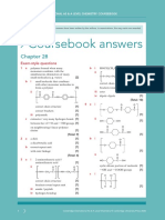 Exam Style Answers 28 Asal Chem CB