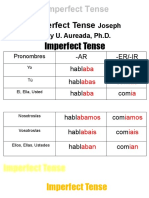 1 Imperfect Tense