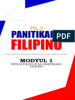 MOD 1 - Introduksyon Sa Panitikang Filipino