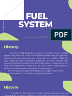 TE 422A - Automotive Engineering Fuel System Overview