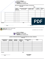 Literacy Progress Monitoring Report On The Implementation of Literacy Intervention