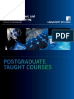 Postgraduate Taught Courses: School of Electronic and Electrical Engineering